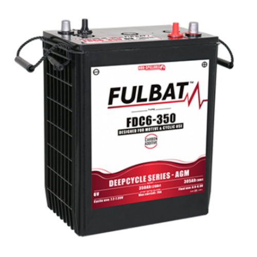 Fulbat Deep Cycle AGM Carbon 6V C5/305Ah C20/350Ah meghajtó akkumulátor
