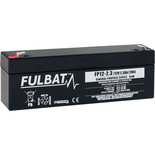 Fulbat 12V 2,3Ah VRLA akkumulátor T1