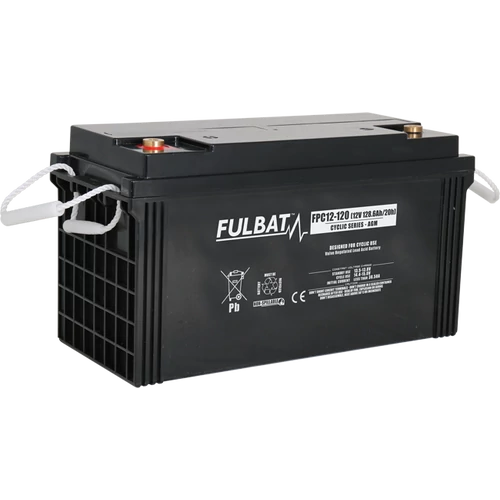 Fulbat Cyclic 12V C5/105Ah C20/128,6Ah meghajtó akkumulátor