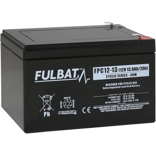 Fulbat Cyclic 12V C5/11,4Ah C20/13,9Ah meghajtó akkumulátor