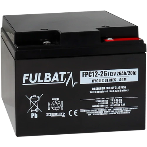 Fulbat Cyclic 12V C5/21,1Ah C20/26Ah meghajtó akkumulátor