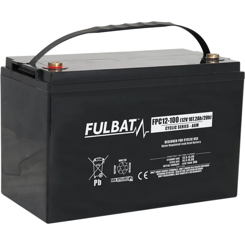 Fulbat Cyclic 12V C5/187,7Ah C20/107,2Ah meghajtó akkumulátor