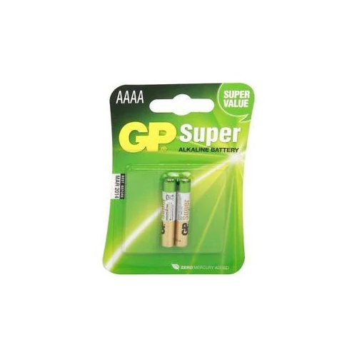 GP Super Alkaline LR61/AAAA 1,5V elem - 2db