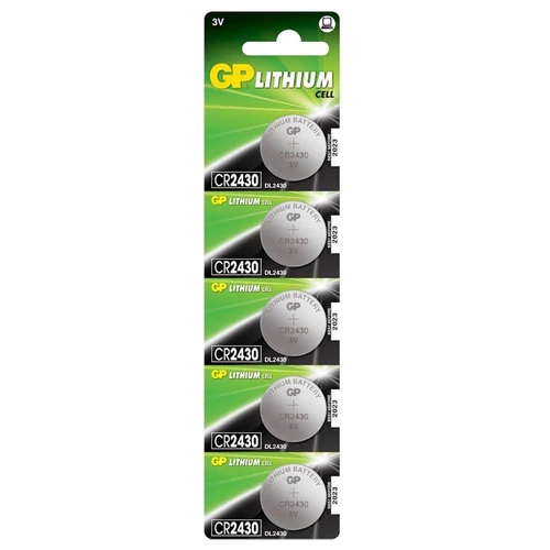 GP Lithium 2430 3V gombelem