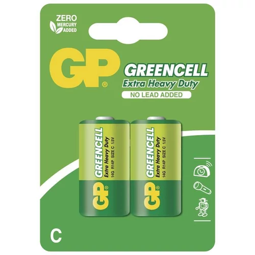 GP Greencell R14/C elem - 2db