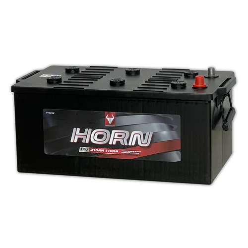Horn 210Ah 1100A bal+ Teherautó Akkumulátor