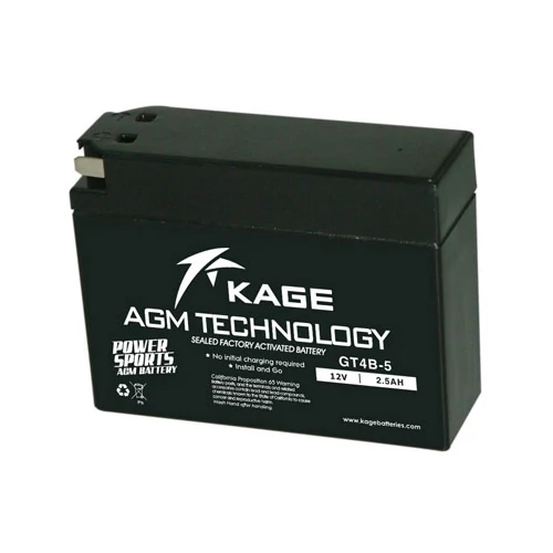 Motor Akkumulátor KAGE MF YT4B-5 12V 2,5Ah 25A gyárilag üzembehelyezett