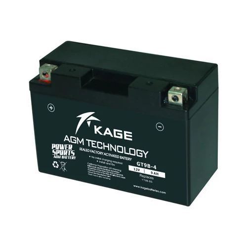 Motor Akkumulátor KAGE MF YT9B-4 12V 9Ah 140A gyárilag üzembehelyezett 