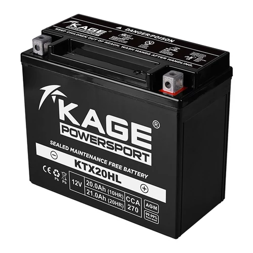 Motor Akkumulátor KAGE MF 12V 21Ah 270A YTX20HL-BS / KTX20HL