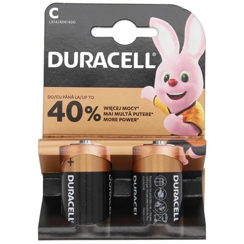 Duracell Basic LR14/C elem - 2db