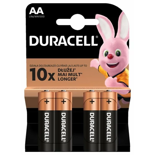 Duracell Basic LR6/AA elem - 4db