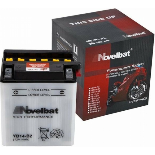 Novelbat YB14-B2 12V 14Ah 160A bal+ motorkerékpár akkumulátor