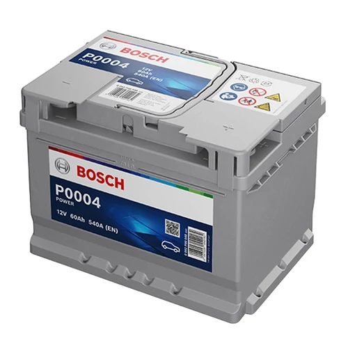 Autó Akkumulátor Bosch Power 12V 60Ah 540A jobb+ (0092P00040)