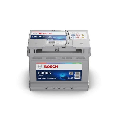 Bosch Power 12V 62Ah 550A jobb+ akkumulátor (0092P00050)