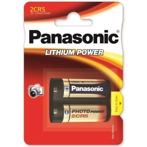 Panasonic Photo Lithium 2CR5M 6V elem