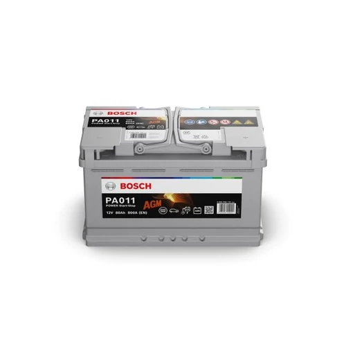 Bosch Power AGM 12V 80Ah 800A jobb+ akkumulátor (0092PA0110)