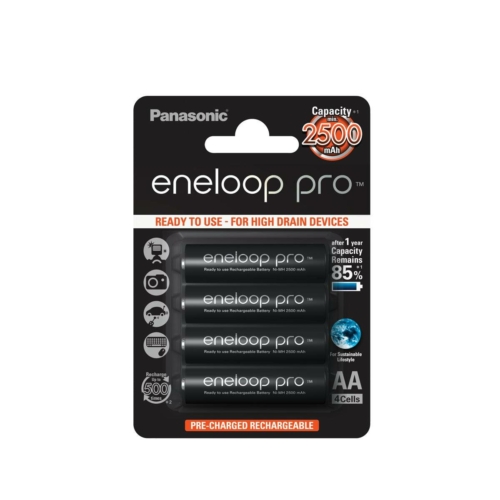 Panasonic Eneloop Pro AA 2500 mAh tölthető elem