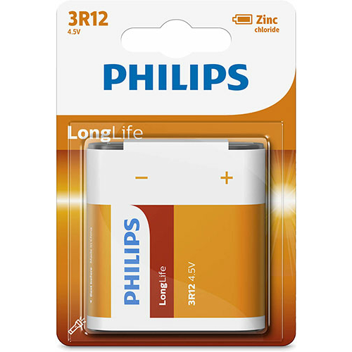 Philips Long Life 3R12/4,5V elem