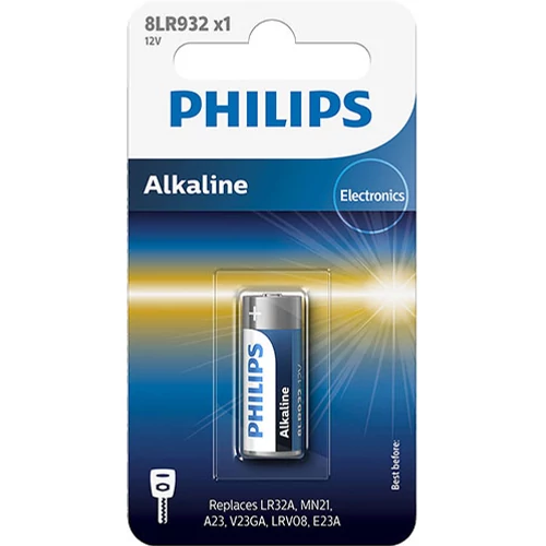 Philips LRV08 (8LR932, V23GA, MN21, 23A) elem