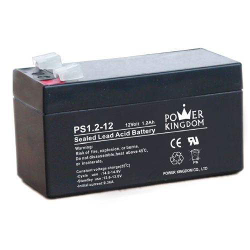 Power Kingdom 12V 1,2Ah VRLA akkumulátor