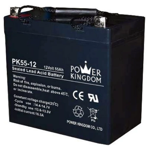 Power Kingdom Deep Cycle 12V 55Ah akkumulátor