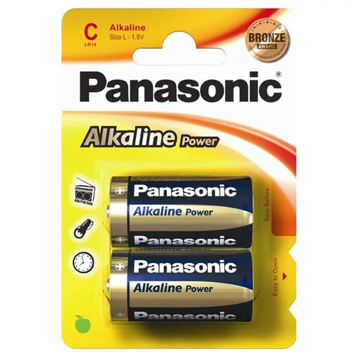 Panasonic Bronze Power LR14/C elem - 2db