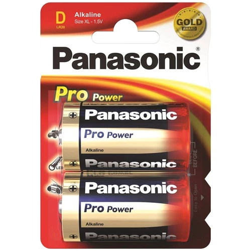 Panasonic Pro Power LR20/D elem - 2db
