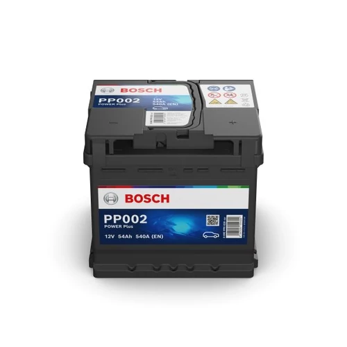 Bosch Power Plus 12V 54Ah 540A jobb+ autó akkumulátor (0092PP0020)