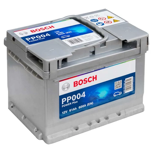 Autó Akkumulátor Bosch Power Plus 12V 61Ah 600A jobb+ (0092PP0040)
