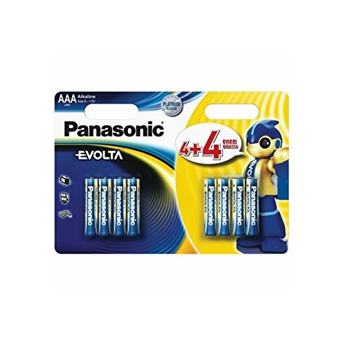Panasonic Evolta LR03/AAA 4+4 elem