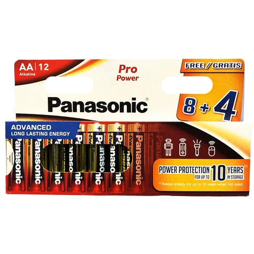 Panasonic Pro Power LR6/AA elem 12/bliszter - 12db