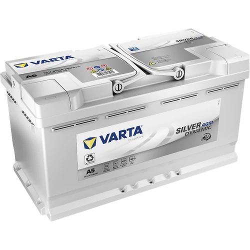  Varta Silver Dynamic AGM 95Ah 850A Jobb+ autó akkumulátor (A5) - 595901 