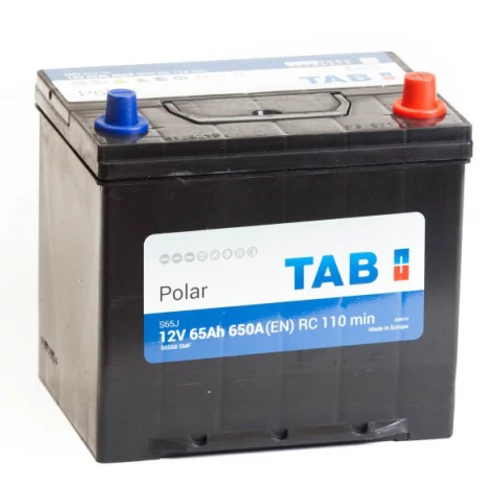 TAB Polar 12V 65Ah 650A Asia jobb+ Autó Akkumulátor (TAB56568)