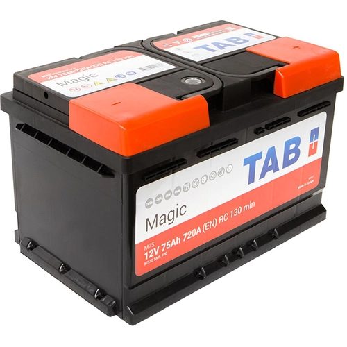 TAB Magic 12V 75Ah 720A jobb+ akkumulátor (57510)