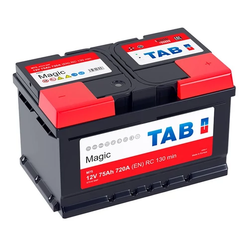 TAB Magic 12V 75Ah 720A jobb+ Autó Akkumulátor (57510)