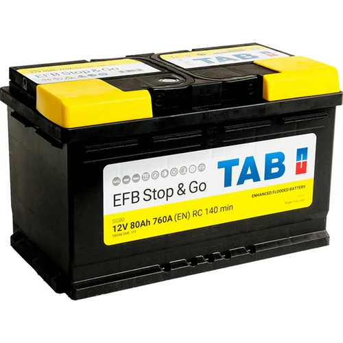 TAB Stop&Go EFB 80 Ah 760A akkumulátor