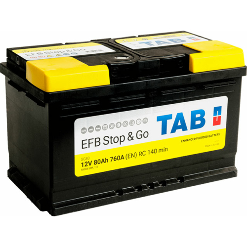 TAB Stop&Go EFB 80 Ah 760A akkumulátor