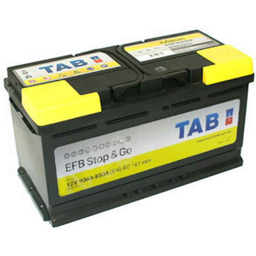 TAB Stop & Go EFB 12V 90Ah 850A jobb+ akkumulátor