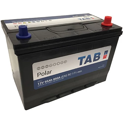 TAB Polar 95 Ah 850A Asia J+ Autó Akkumulátor
