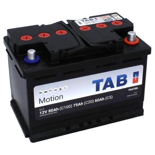 TAB Motion Pasted C20/75 C5/60 Ah Munka Akkumulátor
