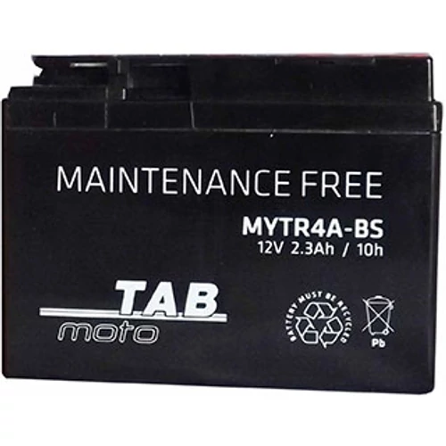 TAB Moto AGM YTR4A-BS 12V 3Ah 45A motorakkumulátor