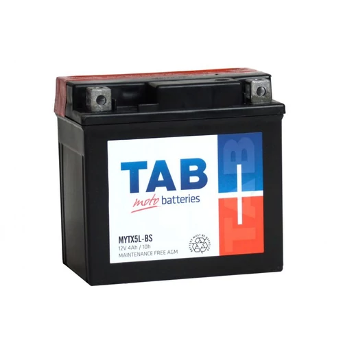TAB Moto AGM YTX5L-BS 12V 4Ah 55A motorakkumulátor