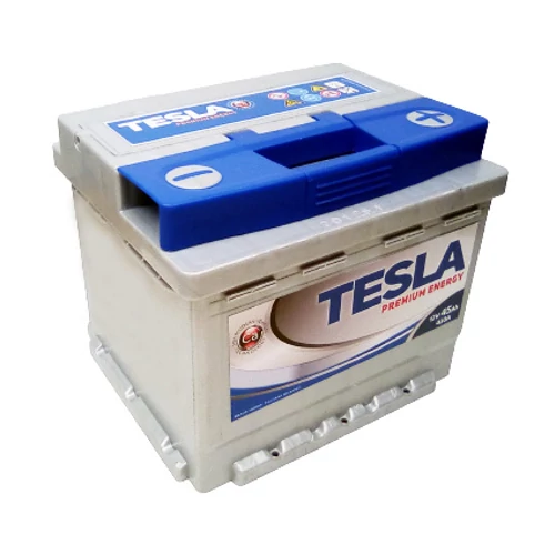 TESLA Premium 12V 45Ah 430A jobb+ akkumulátor