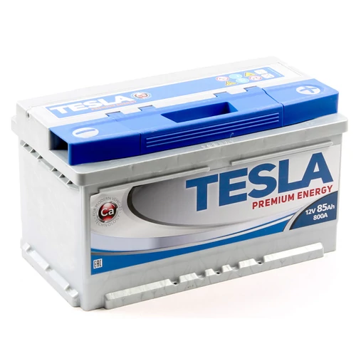 TESLA Premium 12V 85Ah 800A jobb+ akkumulátor