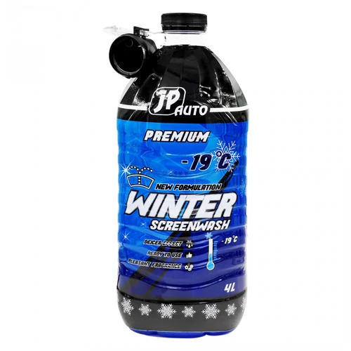 JP AUTO Premium téli szélvédőmosó folyadék kiöntő csőrrel  (-19°C) 4L