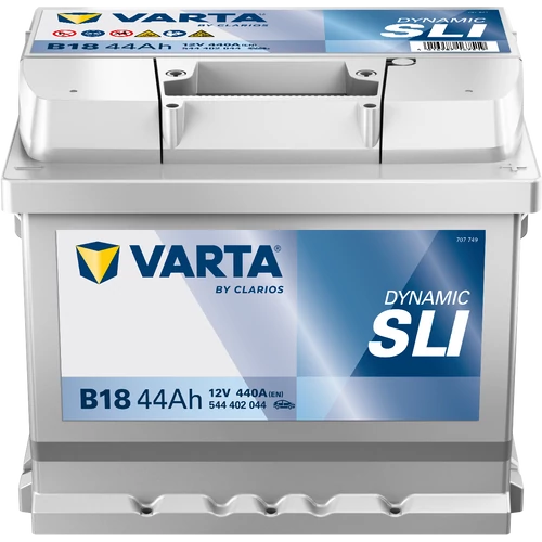 AUTÓ AKKUMULÁTOR VARTA DYNAMIC SLI 44Ah 440A Jobb+ (544402044K262) 