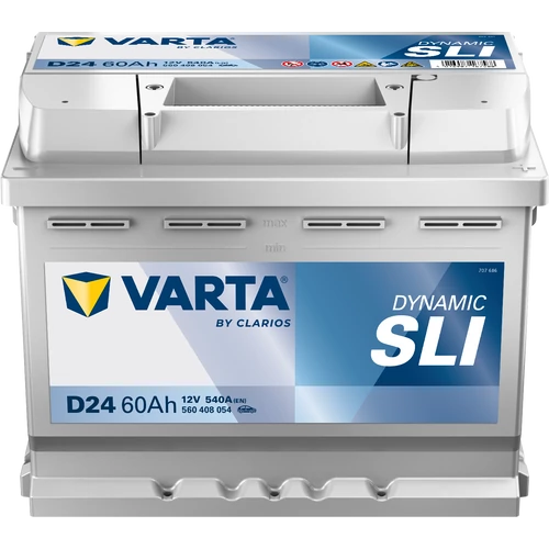 AUTÓ AKKUMULÁTOR VARTA DYNAMIC SLI 60Ah 540A (560408054K262) 