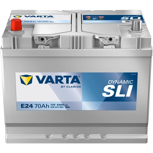 AUTÓ AKKUMULÁTOR VARTA DYNAMIC SLI 70Ah 630A (570413063K262) 