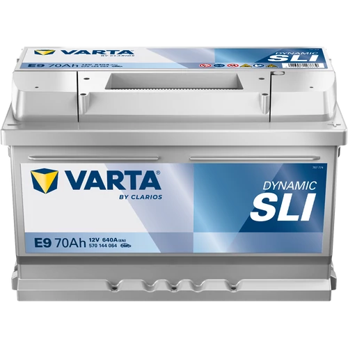 AUTÓ AKKUMULÁTOR VARTA DYNAMIC SLI 70Ah 640A (570144064K262) 