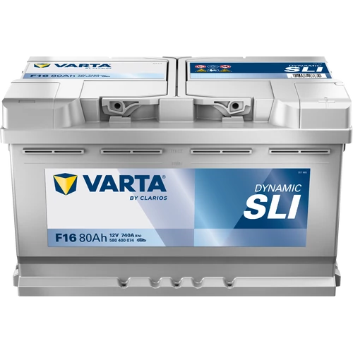 AUTÓ AKKUMULÁTOR VARTA DYNAMIC SLI 80Ah 740A (580400074K262) 